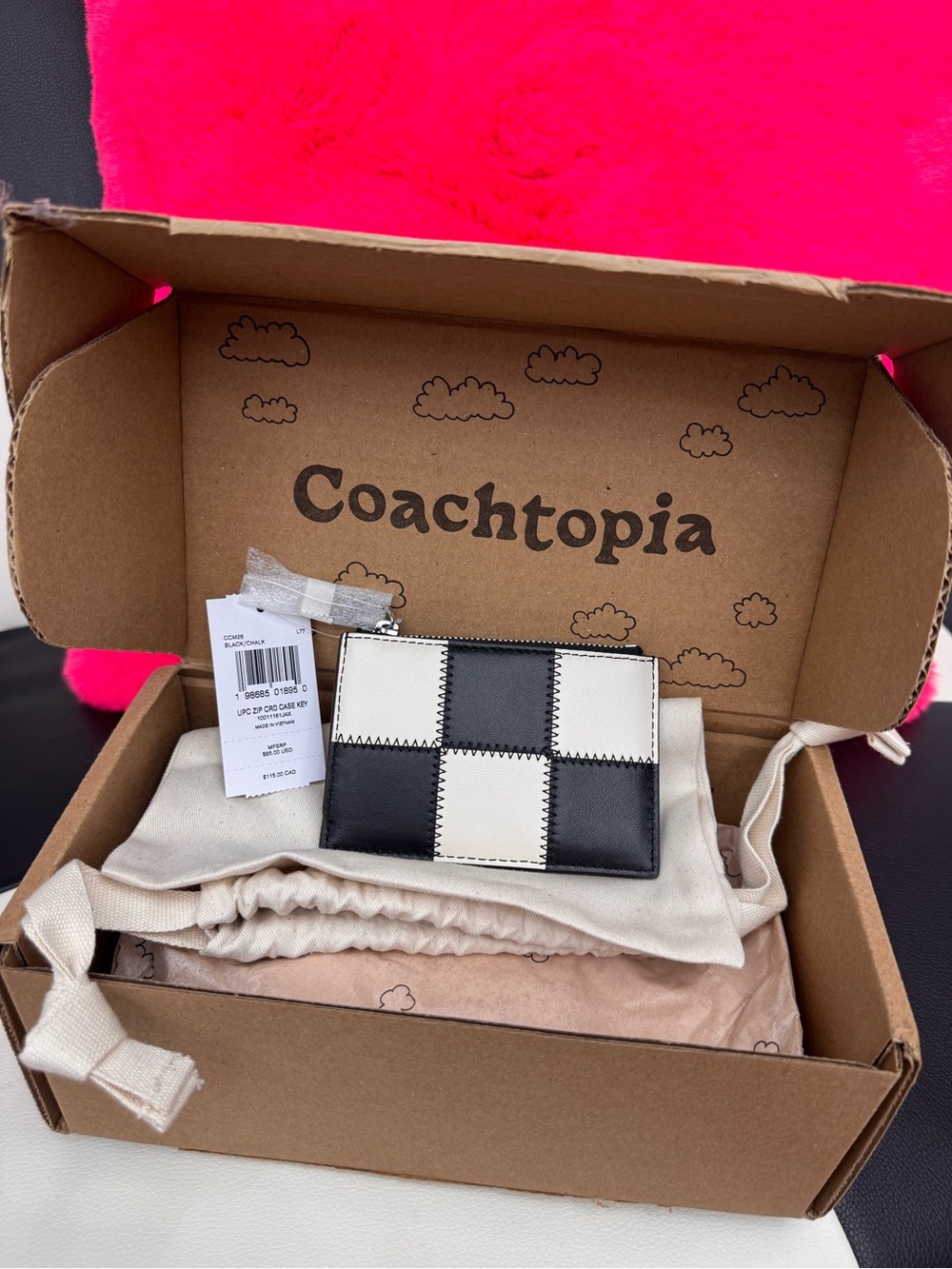 Coachtopia card case NWT